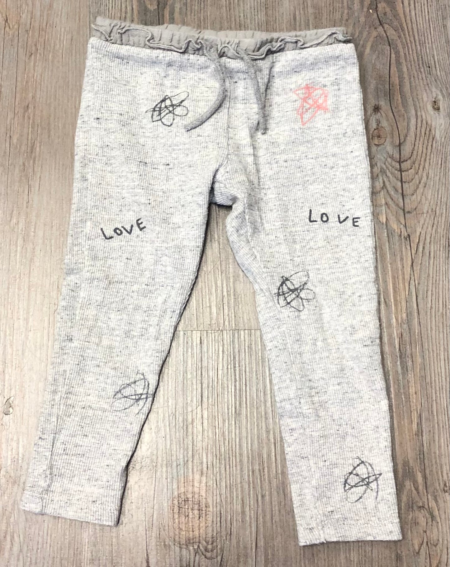 Grey  Zara Legging, 2-3Y