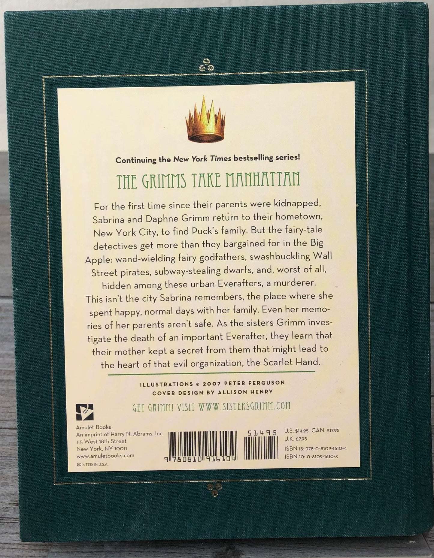 Green  The Sisters Grimm, Hardcover