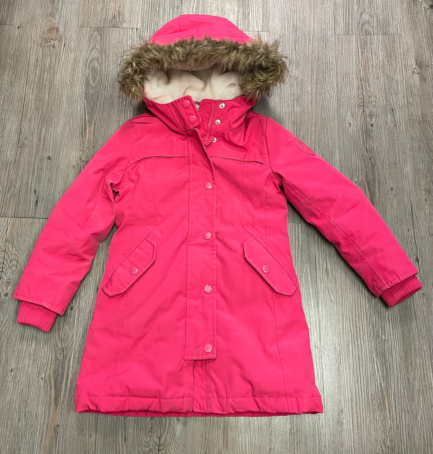 Pink  Gap Winter Coat, 6-7Y