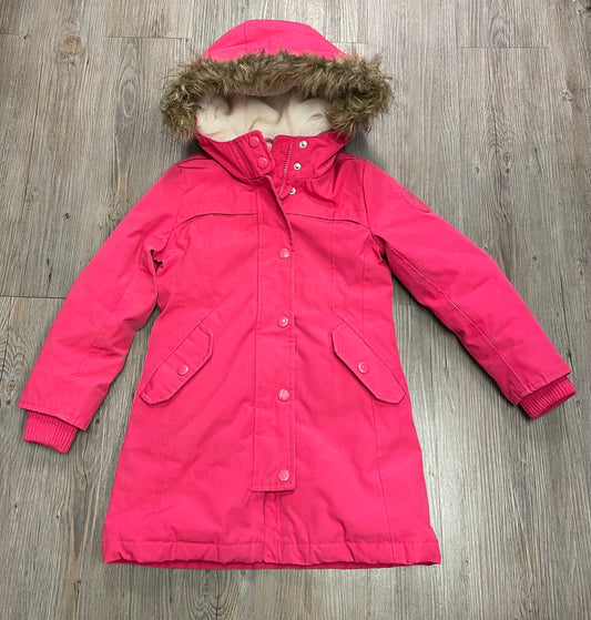 Pink  Gap Winter Coat, 6-7Y