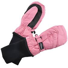 Pink  Snowstoppers Nylon Mitten, Age 1-3Y