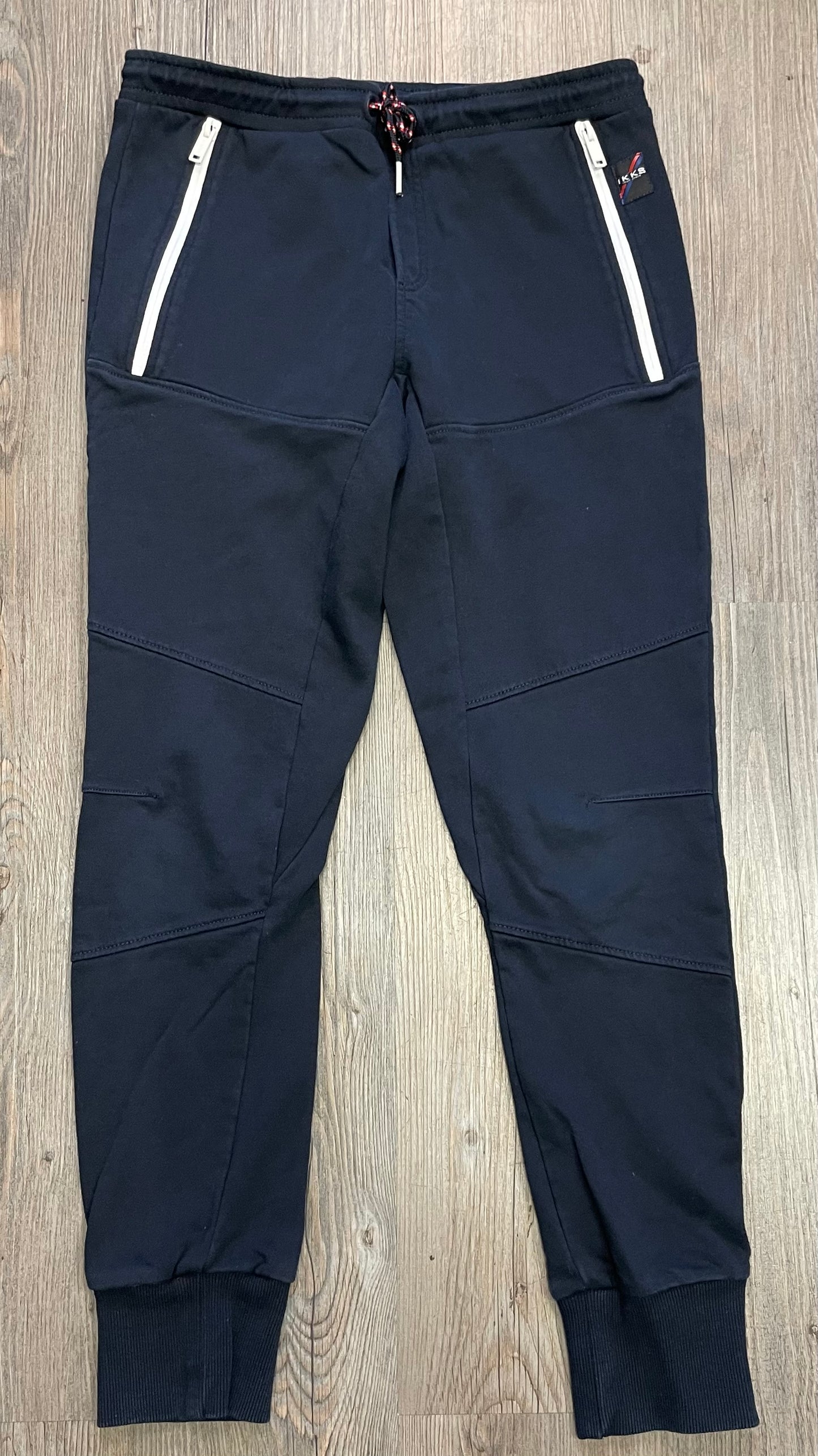 Navy  Ikks Jogger Pants, 10-12Y