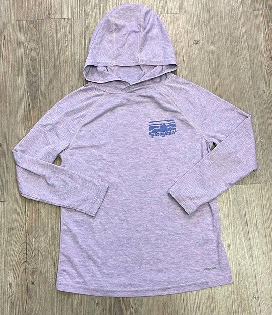 Lavander  Patagonia Hooded LS, 7-8Y