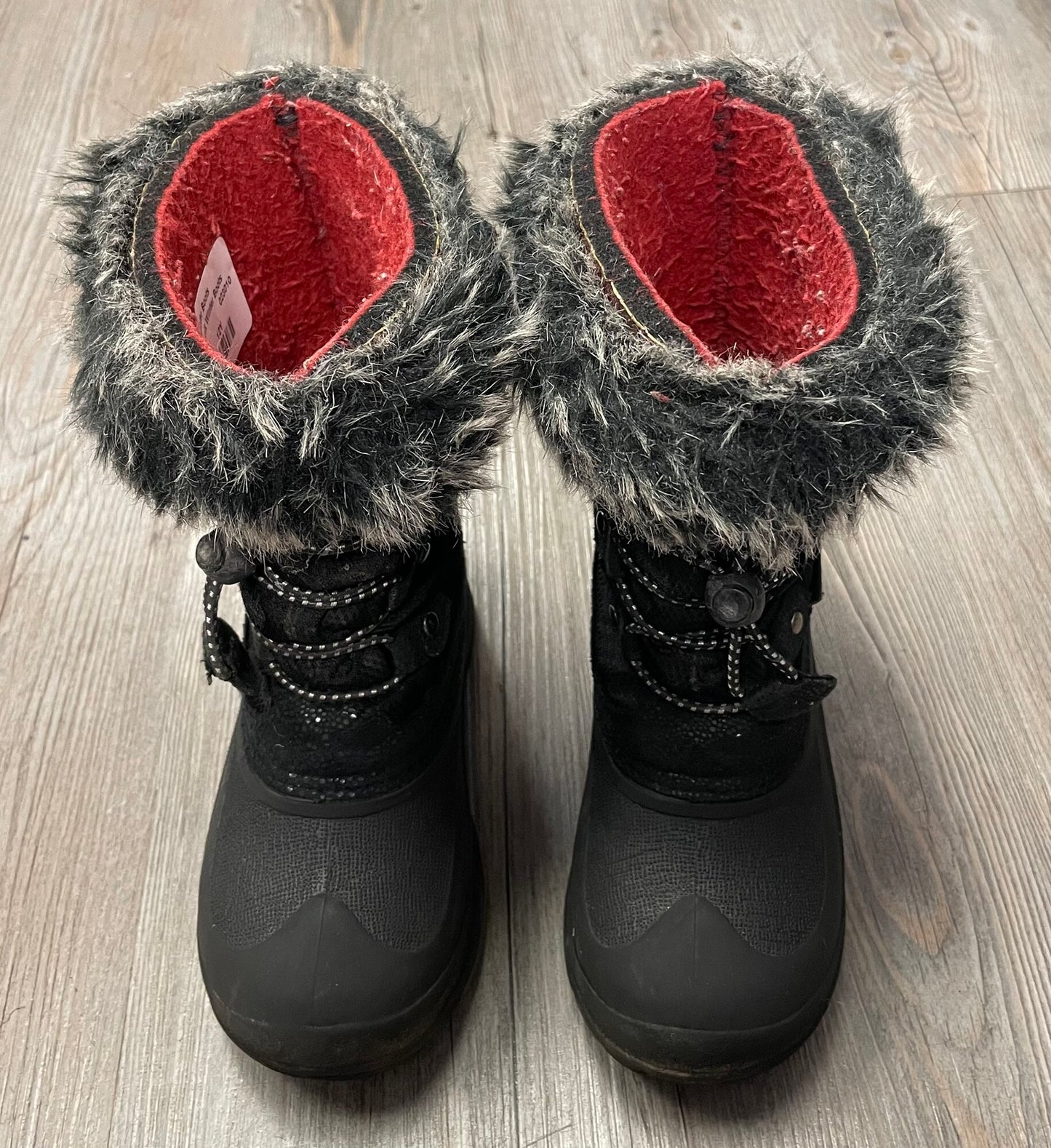 Black  Kamik Winter Boots, 12Y