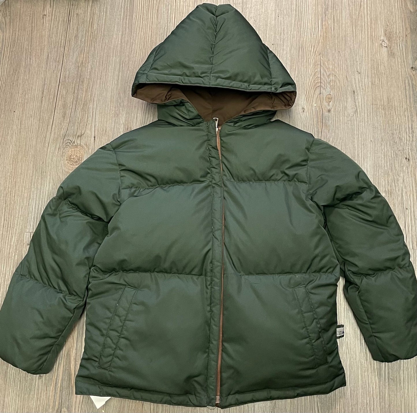 Green/ch  One Kid Reversible Winter, 6Y