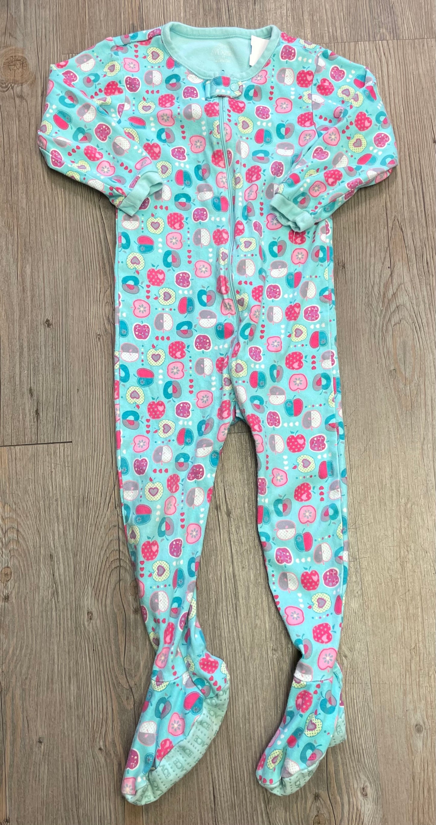 Multi  Childrens Place Pj Onesie, 3Y