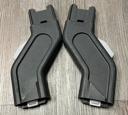 Black  Uppa Baby Carseat Adapter, Used