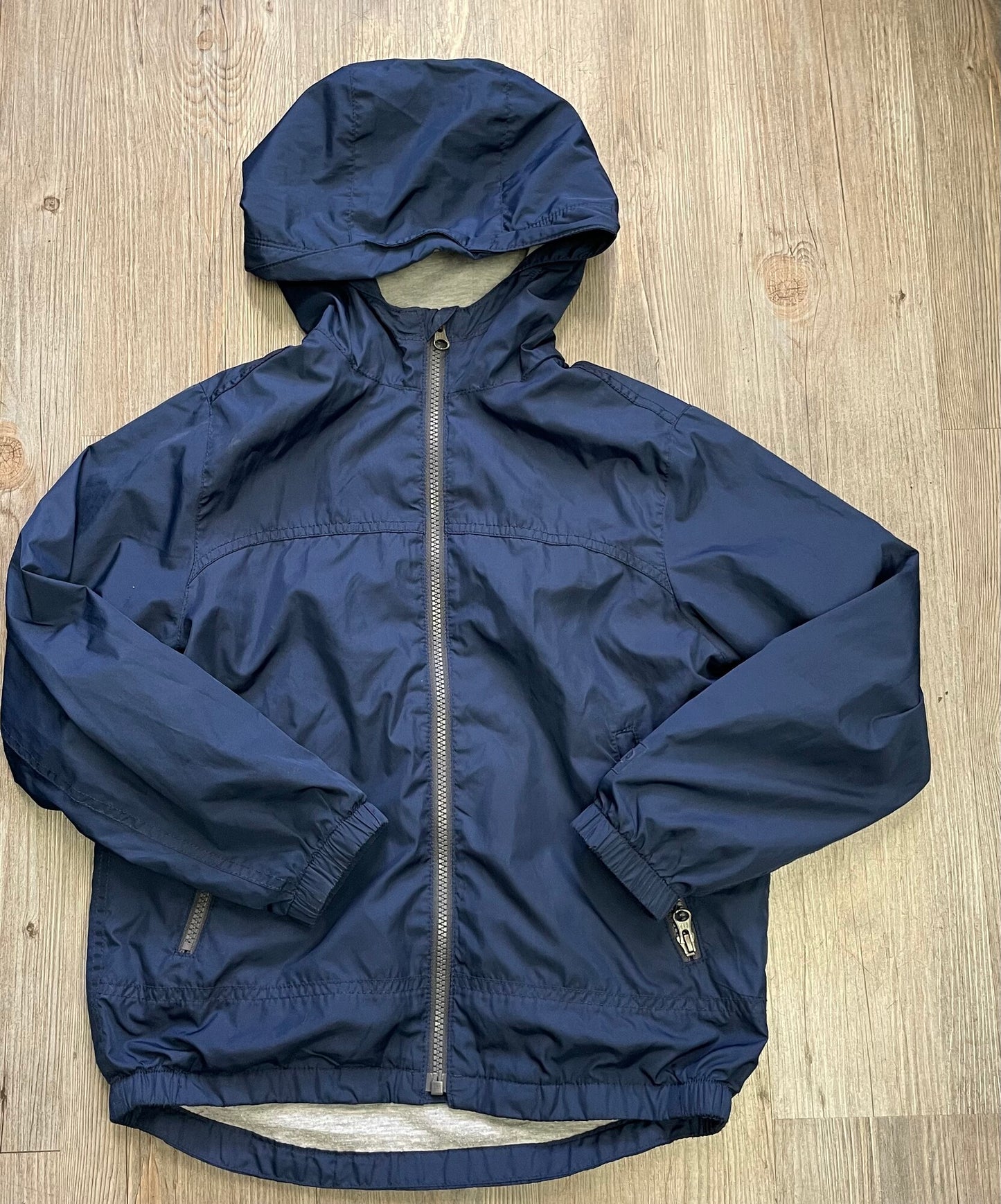 Navy  Gap Lined Jacket, 8-9Y