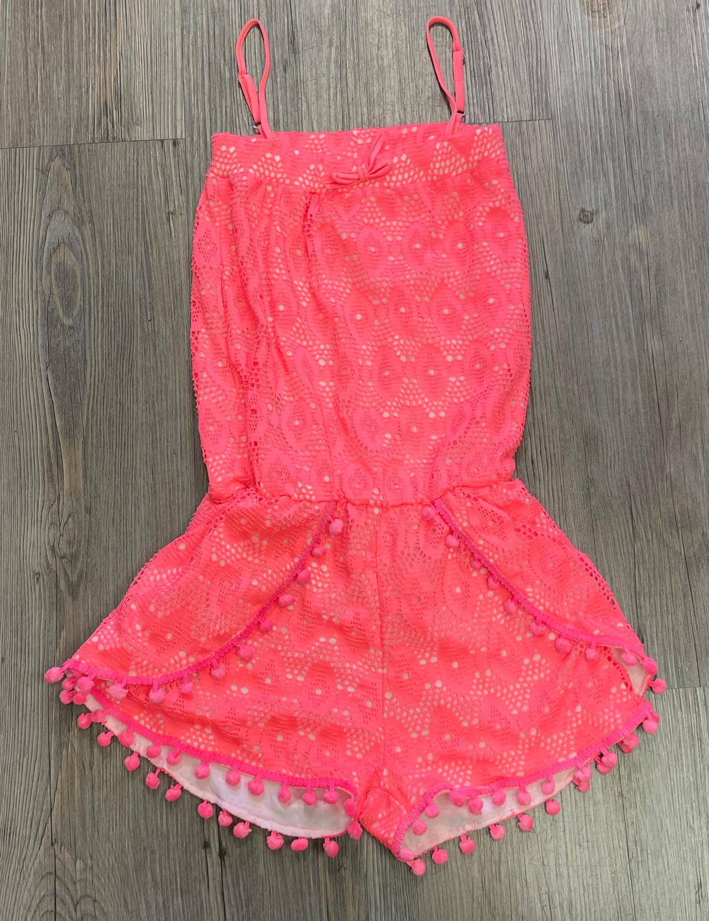 Neon  Flowers By Zoe Romper, 8-9Y