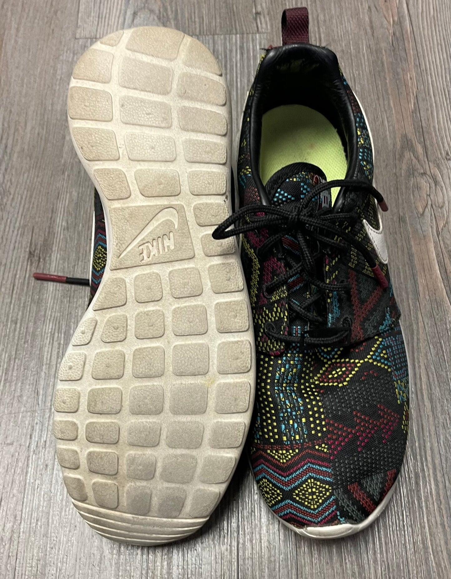 Multi  Nike Lace Up Shoes, 8Y