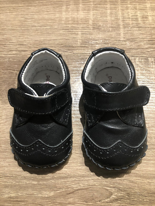 Black  Pediped Shoes, 0-6M