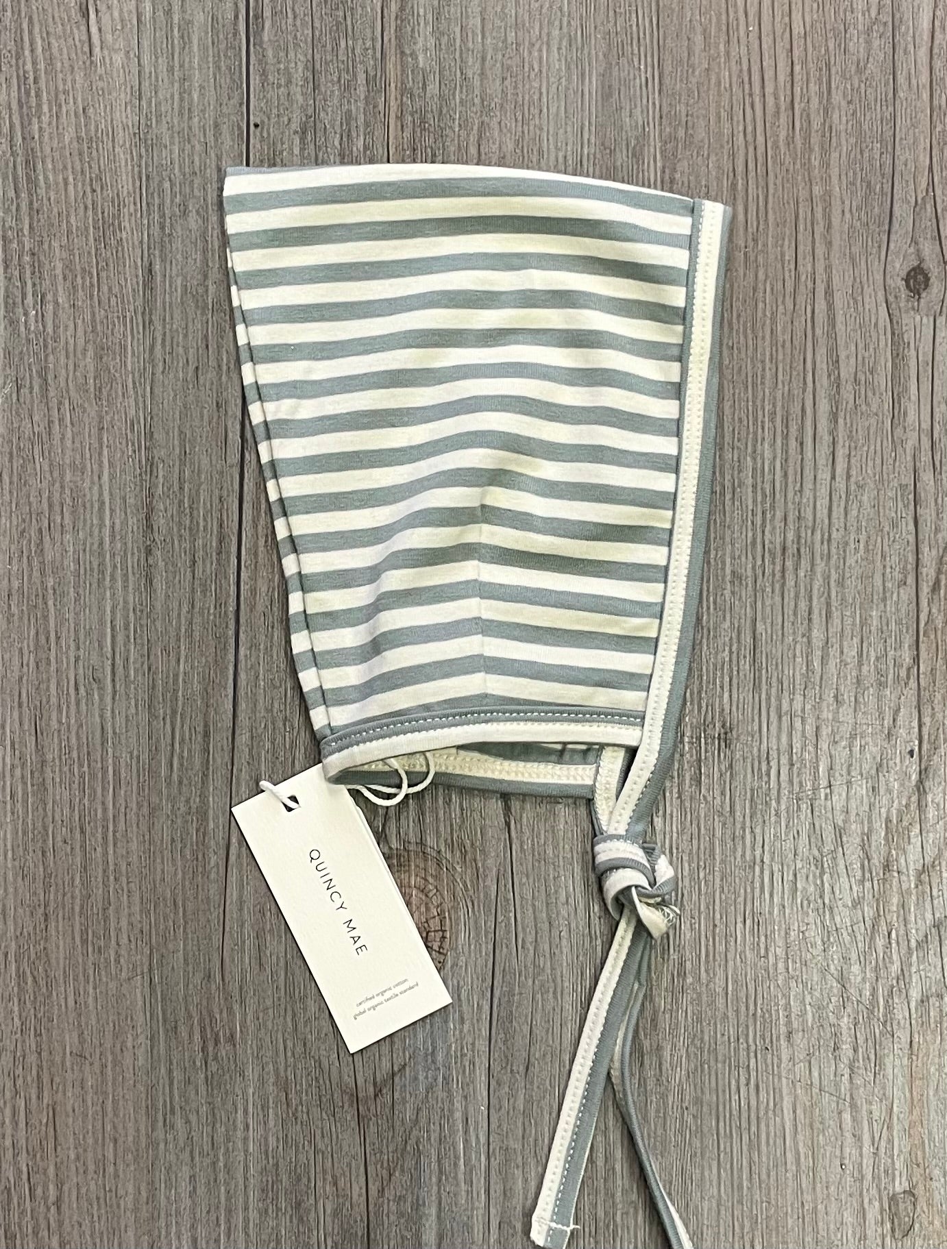 Sea Gree  Quincy Mae Baby Bonnet, 3-6M