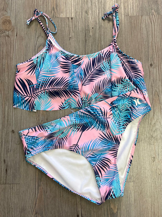 Multi  Hurley Bathing Suit 2pc, 14Y+