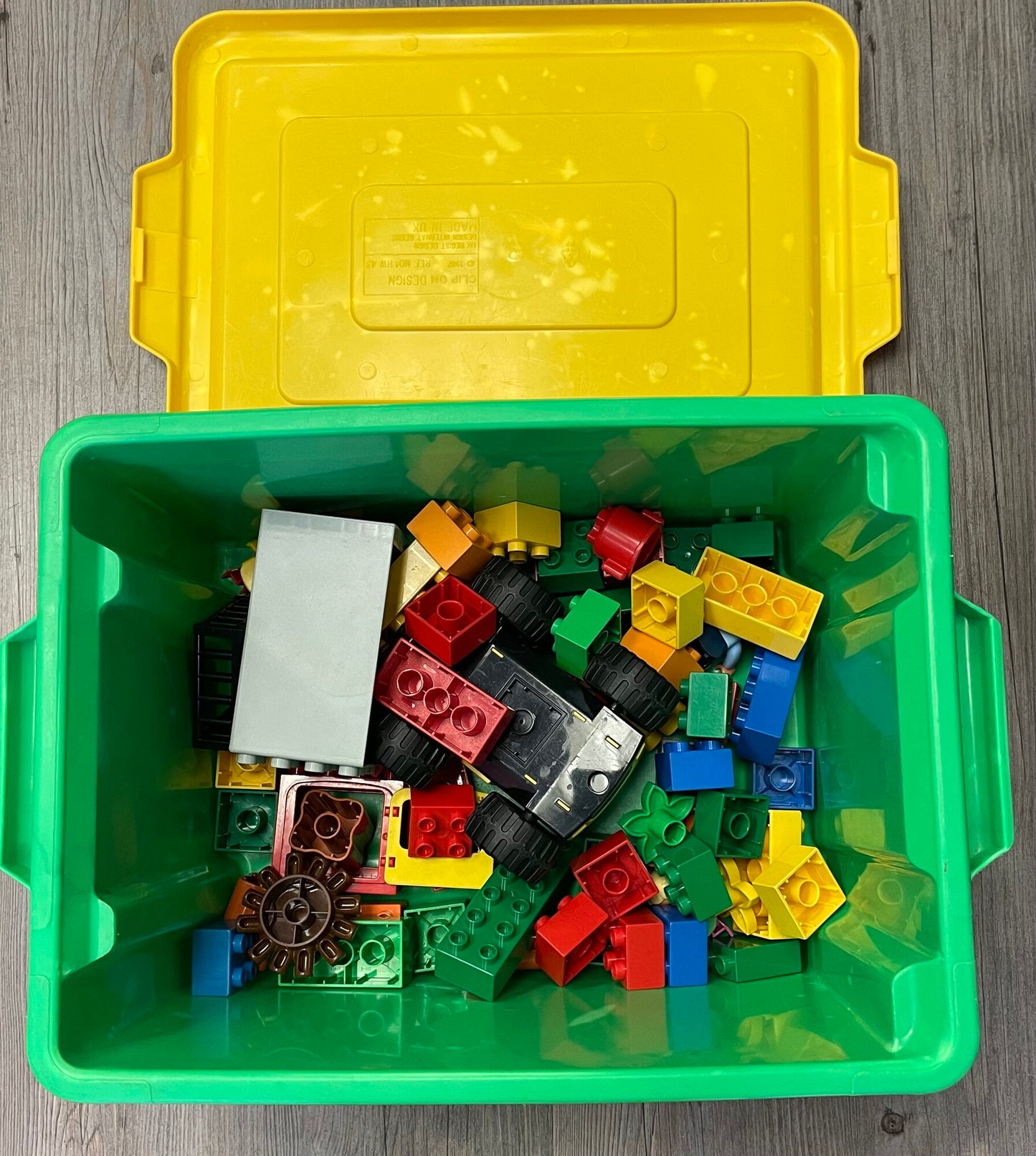 Multi  Assorted Lego Duplo Bin, 3Y+