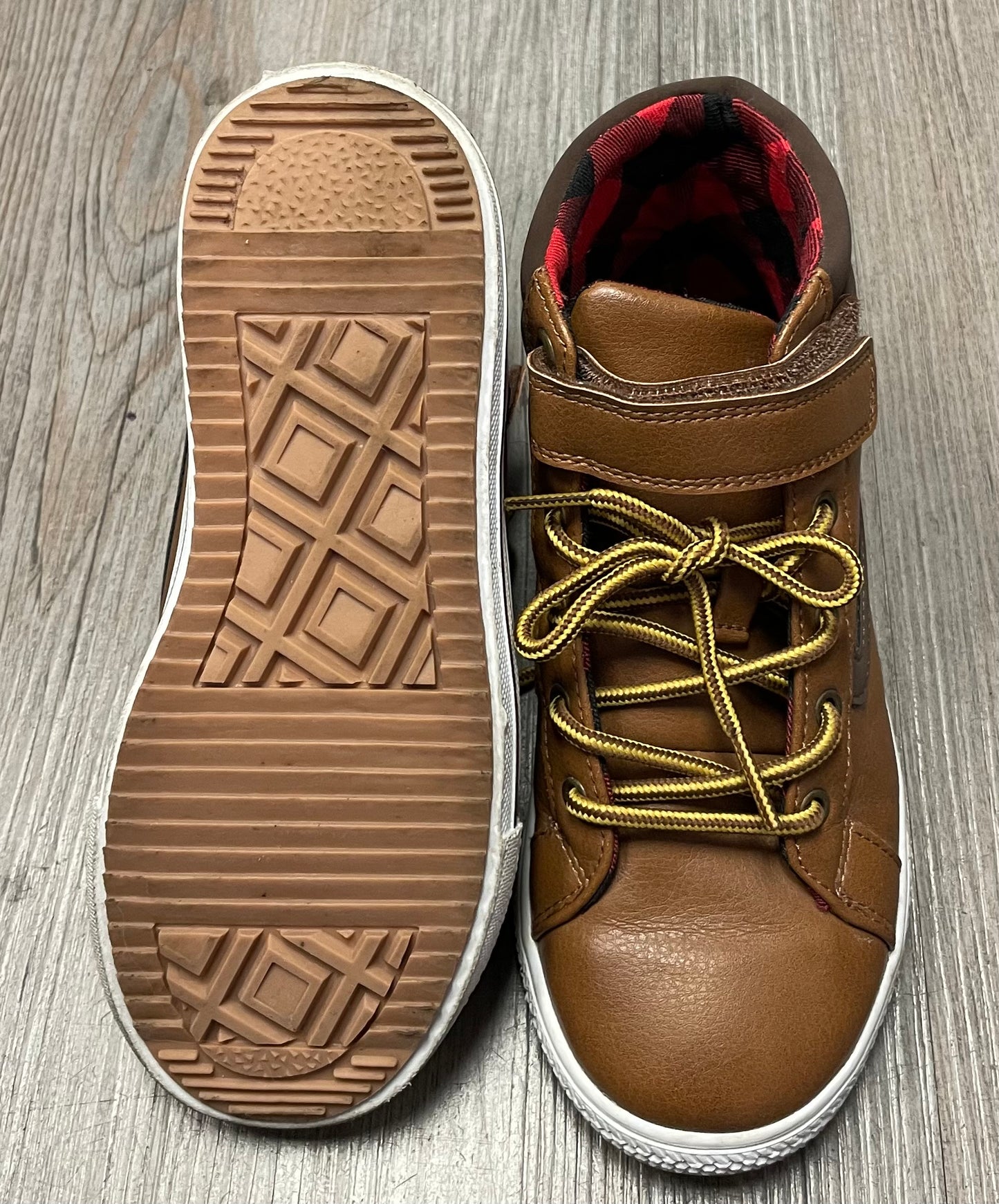 Brown  George Hightop Shoes, 2Y
