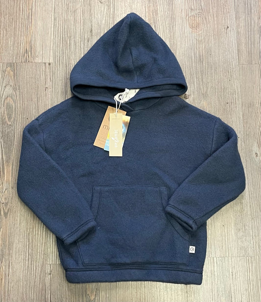 Blue  Musli Wooly Fleece Hoodie, 5Y