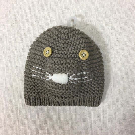Beige  Baby Gap Winter Hat, NB