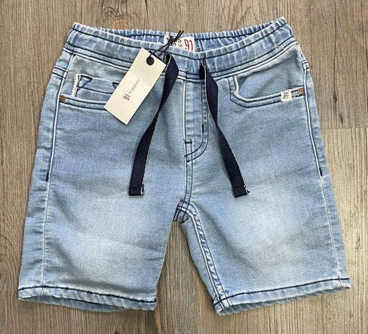 Blue  Noppies Boys Denim Short, 3-4Y