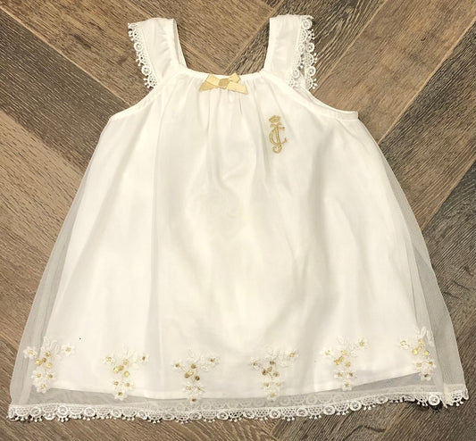 White  Juicy Couture Dress Set, 18M