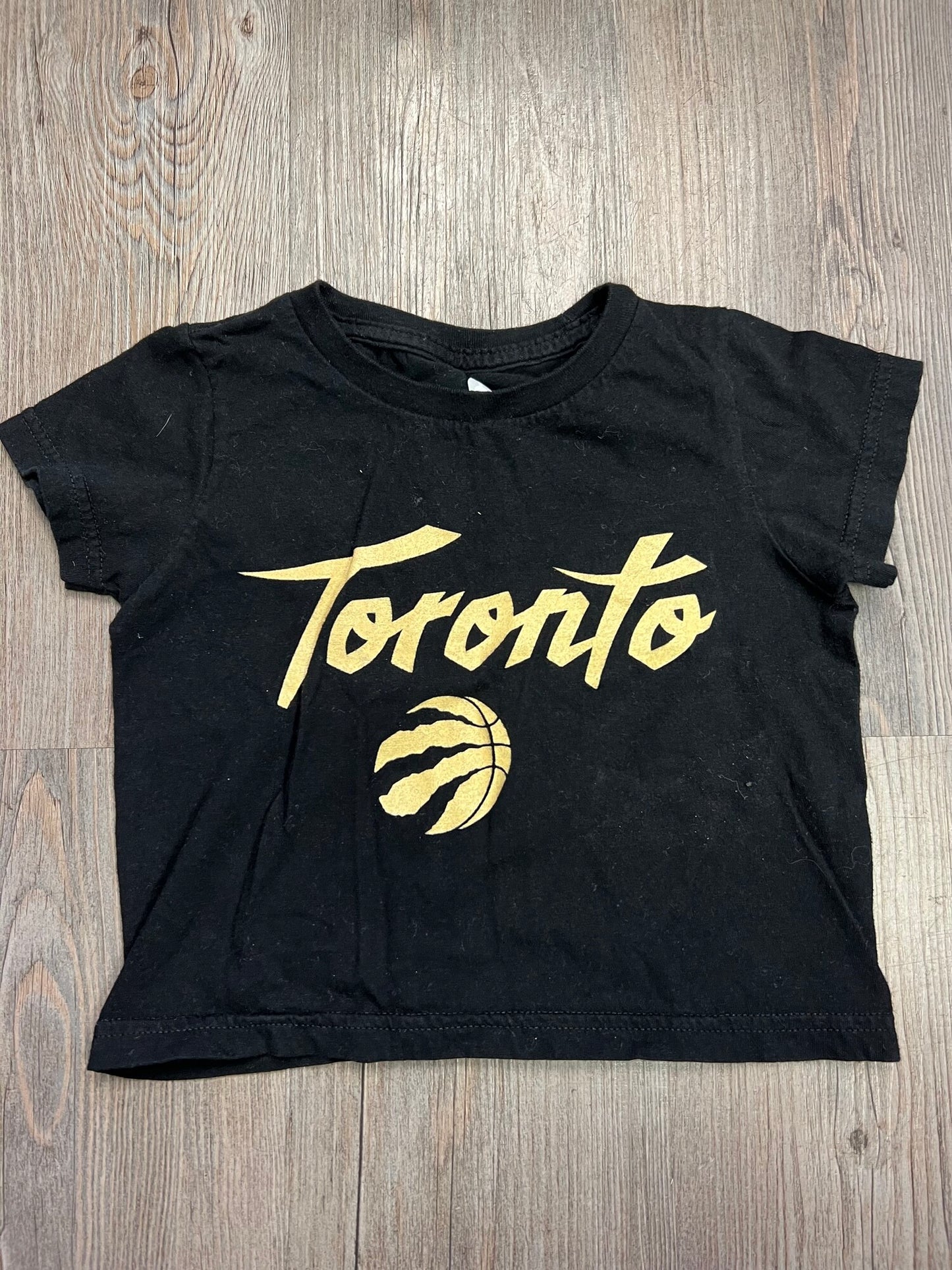 Black  NBA Toronto Tee, 2Y