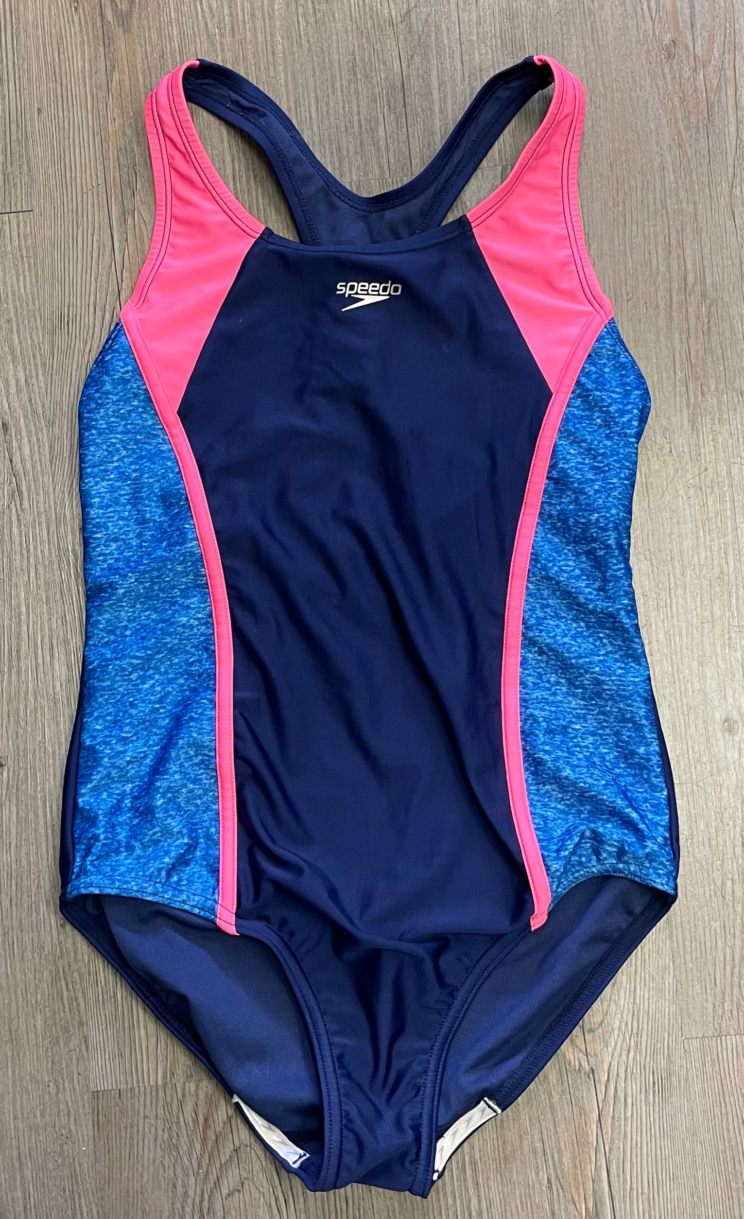 Blue  Speedo Bathing Suit, 14Y
