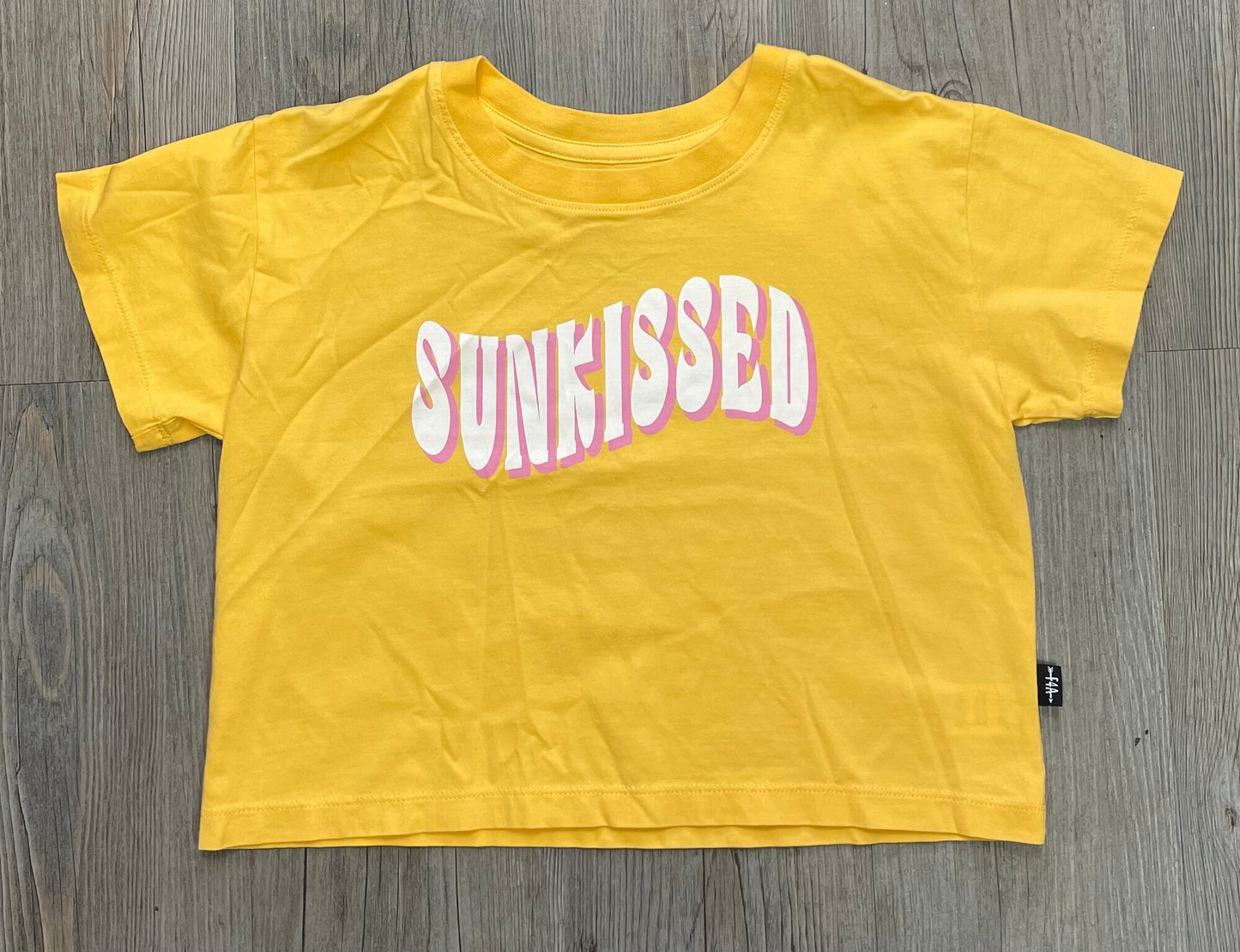 Yellow  F4A Sunkissed Cropped, 6-7Y