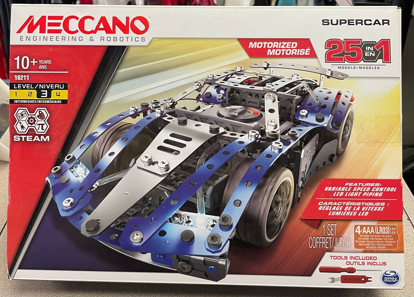 Multi  Meccano Super Car, NEW