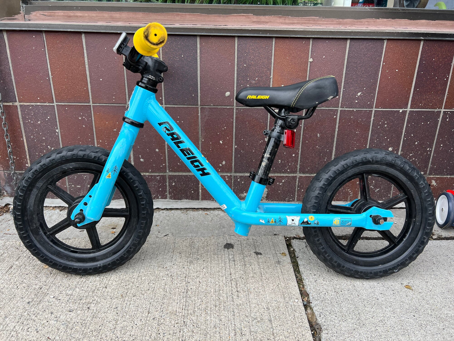 Blue  Raleigh Blue Balance Bike, 12 Inch