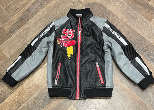 Black  Disney Cars McQueen Jacke, 5-6Y