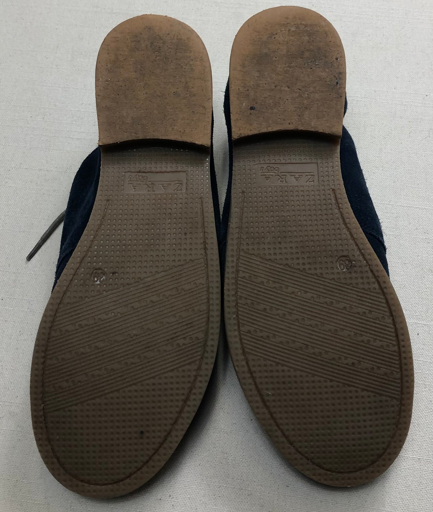 Navy  Zara Suede, 5Y