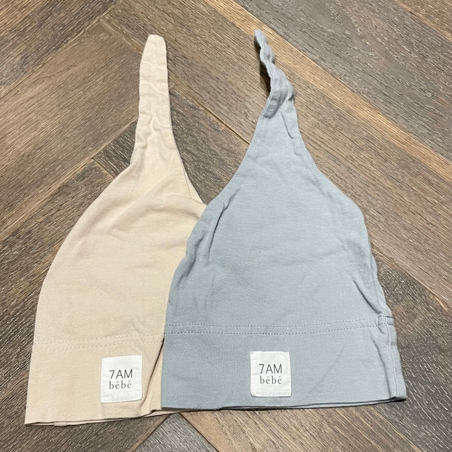 Beige/ol  7 AM Baby Hat, 0-6M