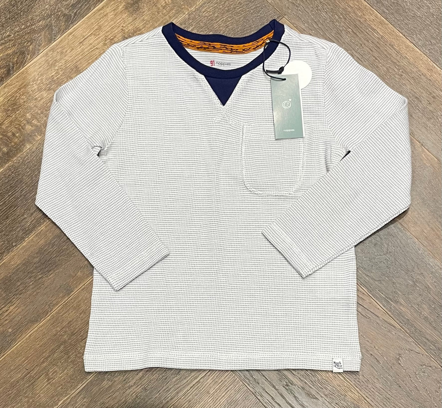 Silver S  Noppies LS Tee, 4Y