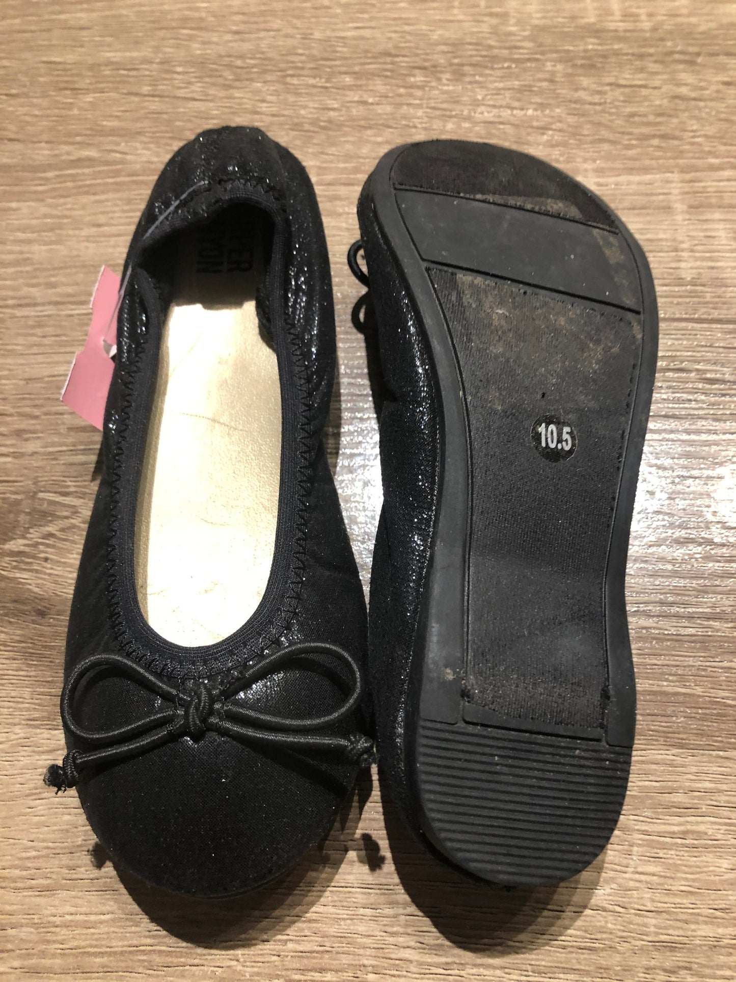 Black  Harper Canyon Flat Shoes, 10.5T