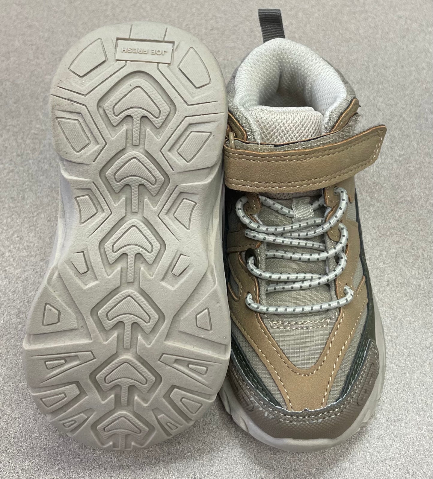 Tan  Joe Fresh Hightop Shoes, 7T