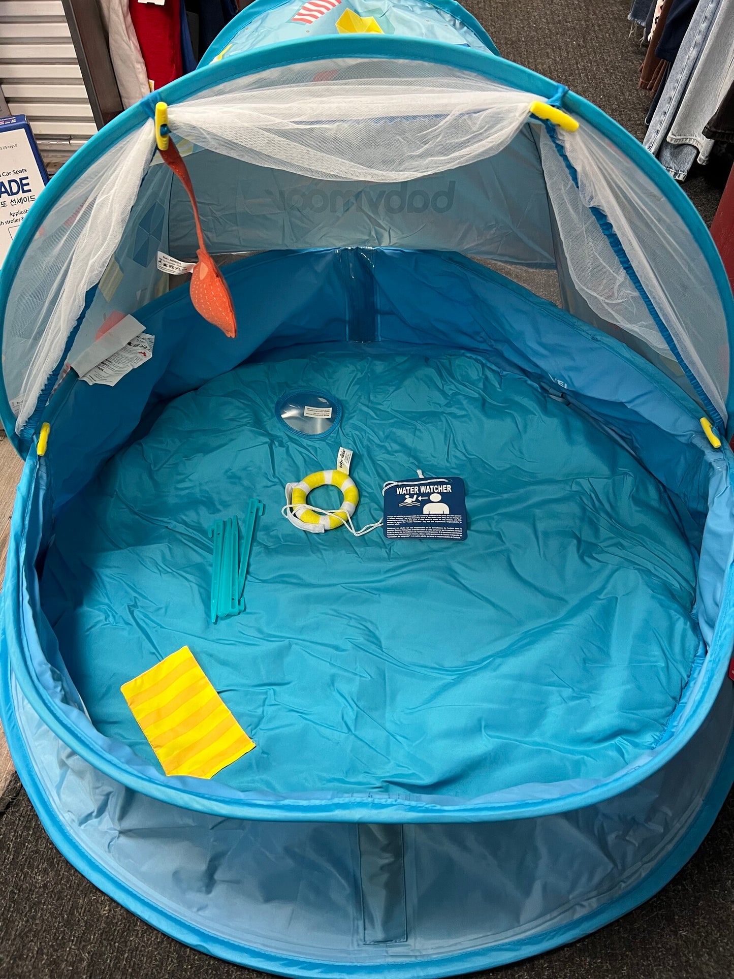 Blue  BabyMoov Play Pen, 0-12M