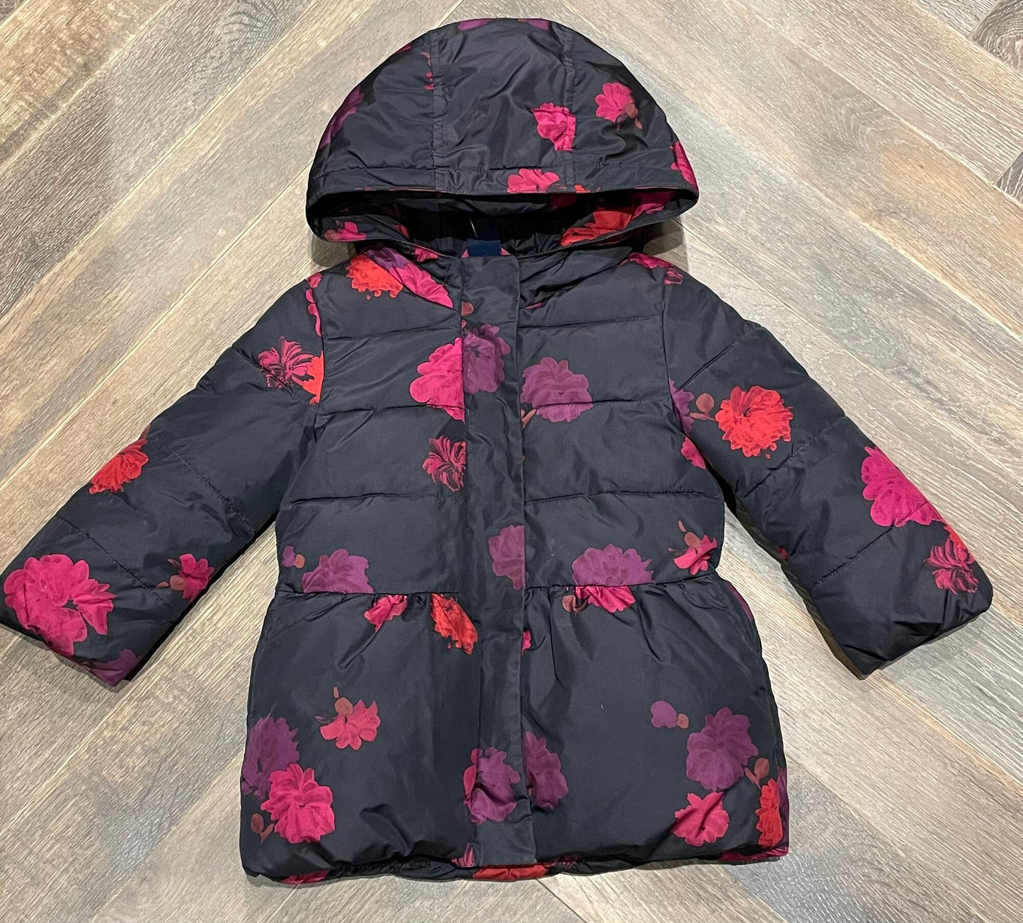 Floral  Gap Pollyfill Jacket, 3Y