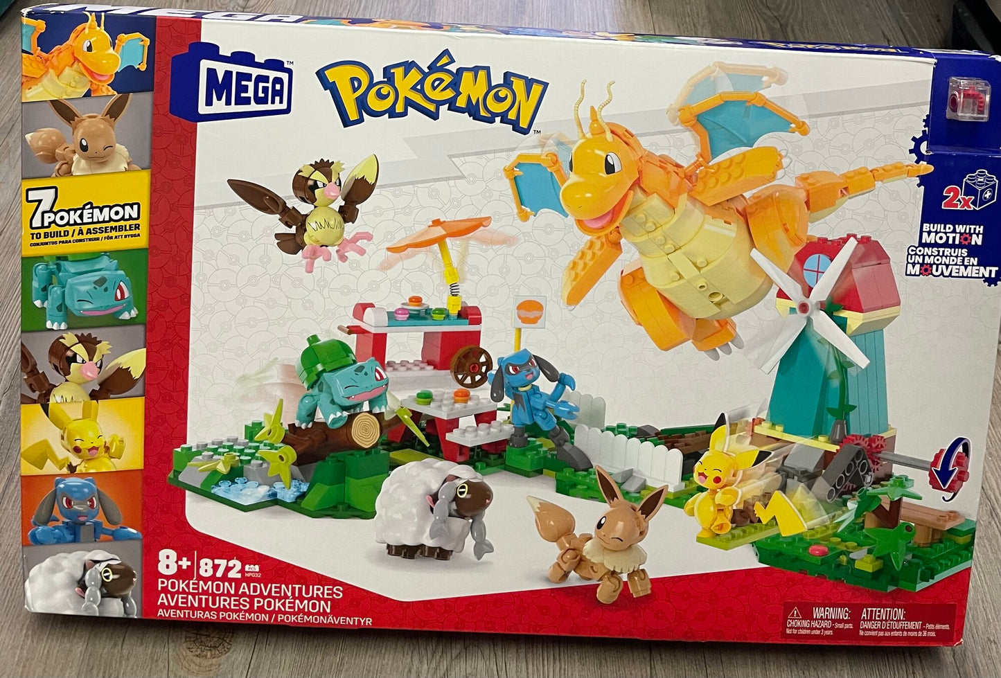 Multi  Mega Pokemon Adventures, 8Y+