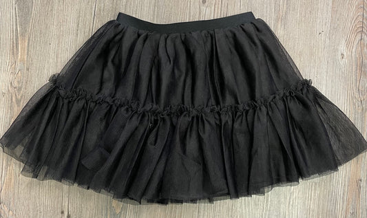Black  Old Nay Lined Skirt, 4Y