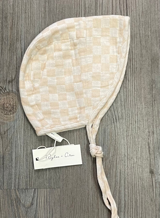 Ivory Sh  Rylee + Cru Baby Bonnet, 6-12M