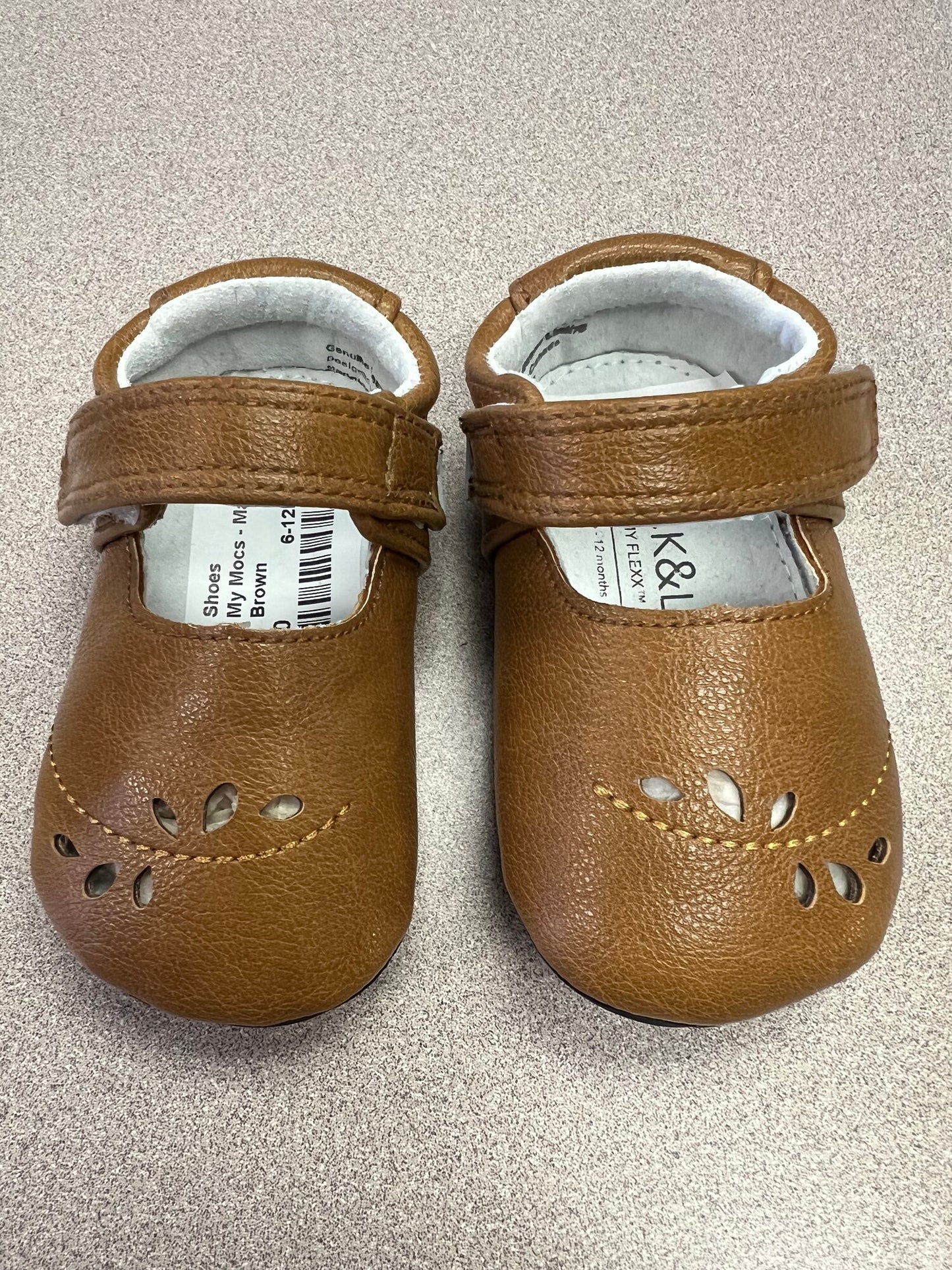 Brown  My Mocs - 5523 Mary, 6-12M