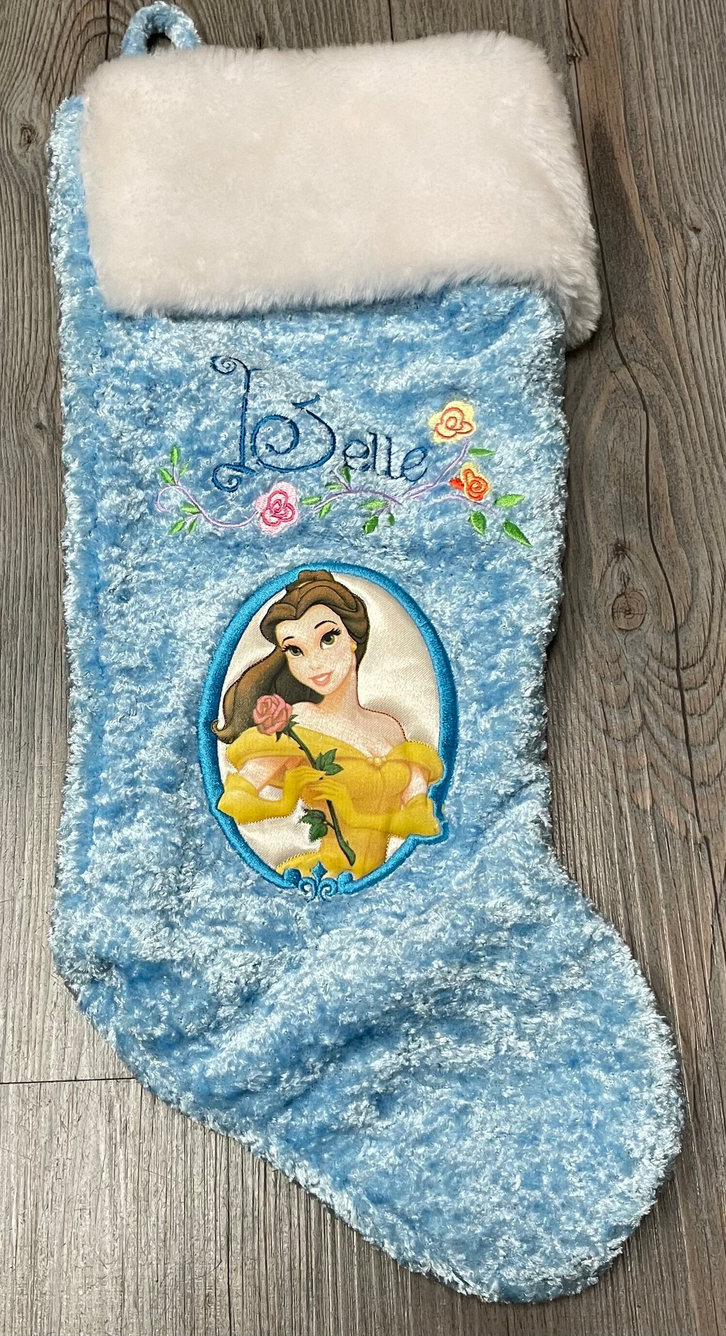 Blue  Belle Stocking, None