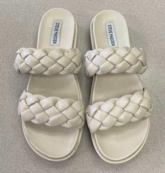Beige  Steve Madden Sandals, 7.5Y
