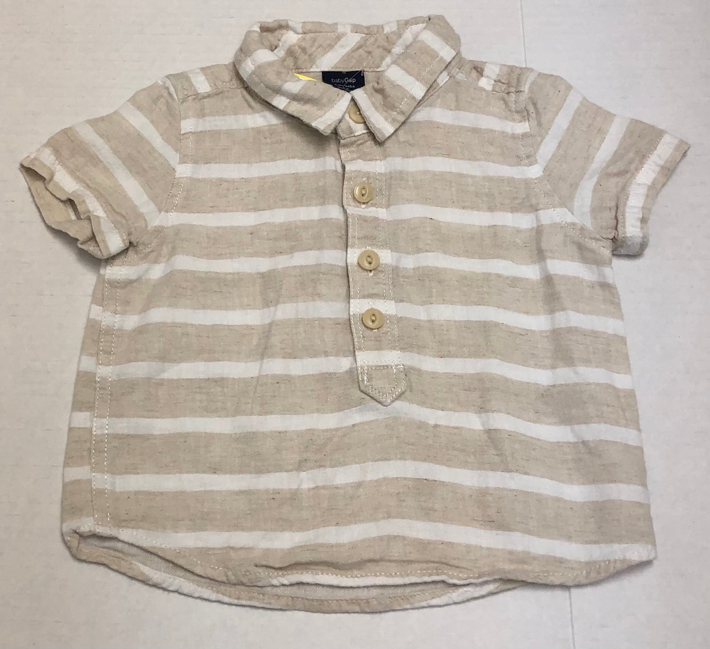 Striped  Gap Shirt, 6-12M