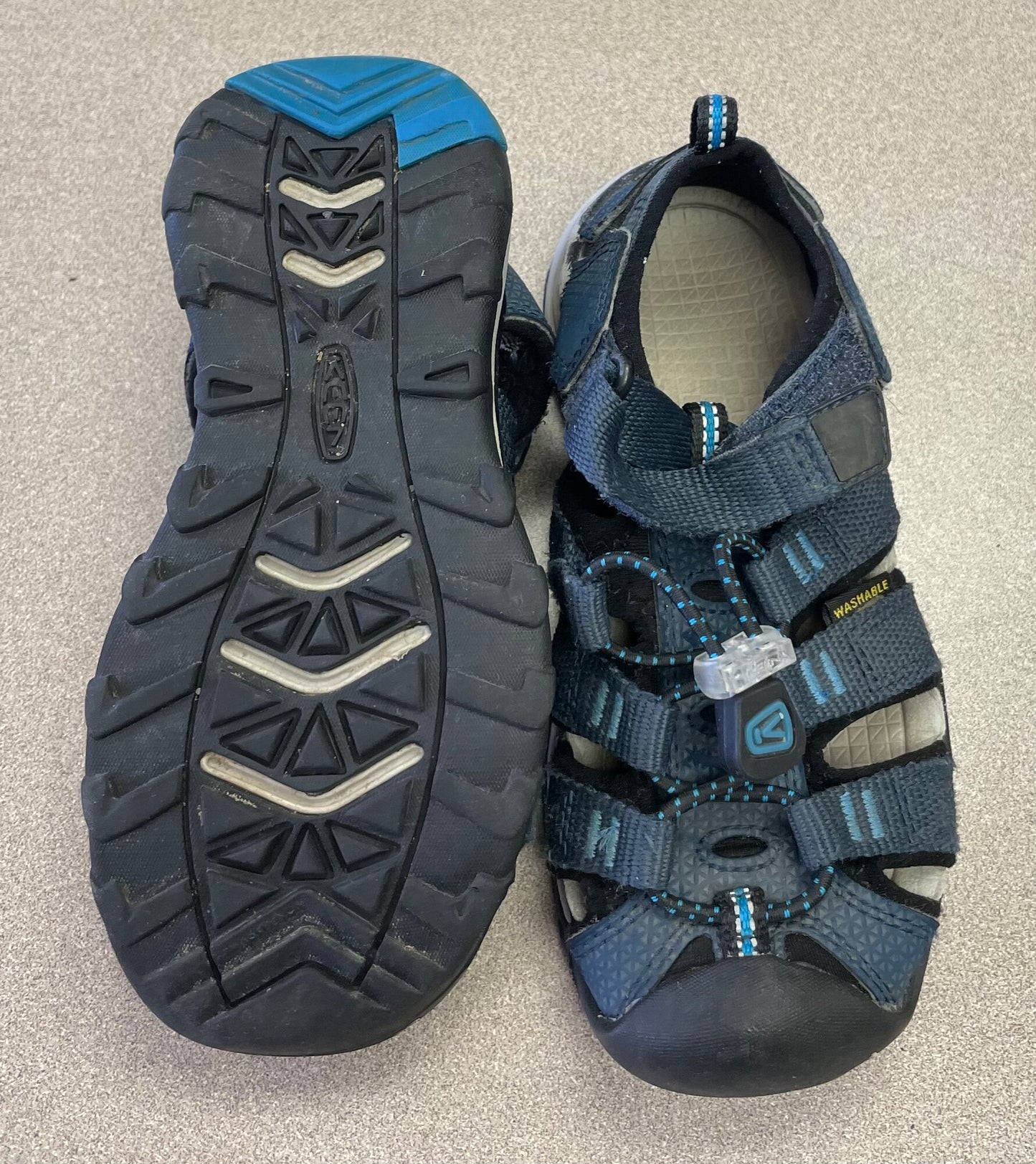 Navy  Keens Sandals, 10T