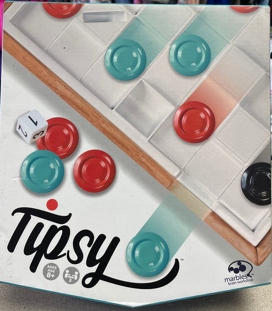 Multi  Tipsy Marbles Game, NEW