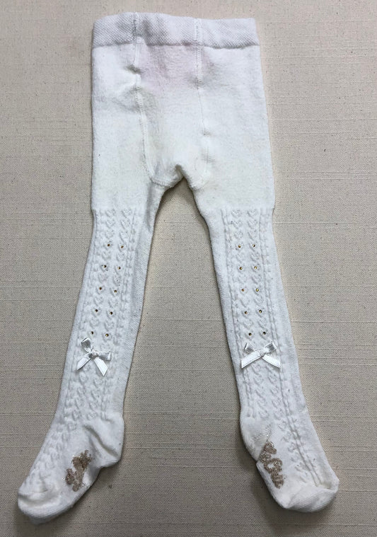 White  Le Chic Tights, Infant