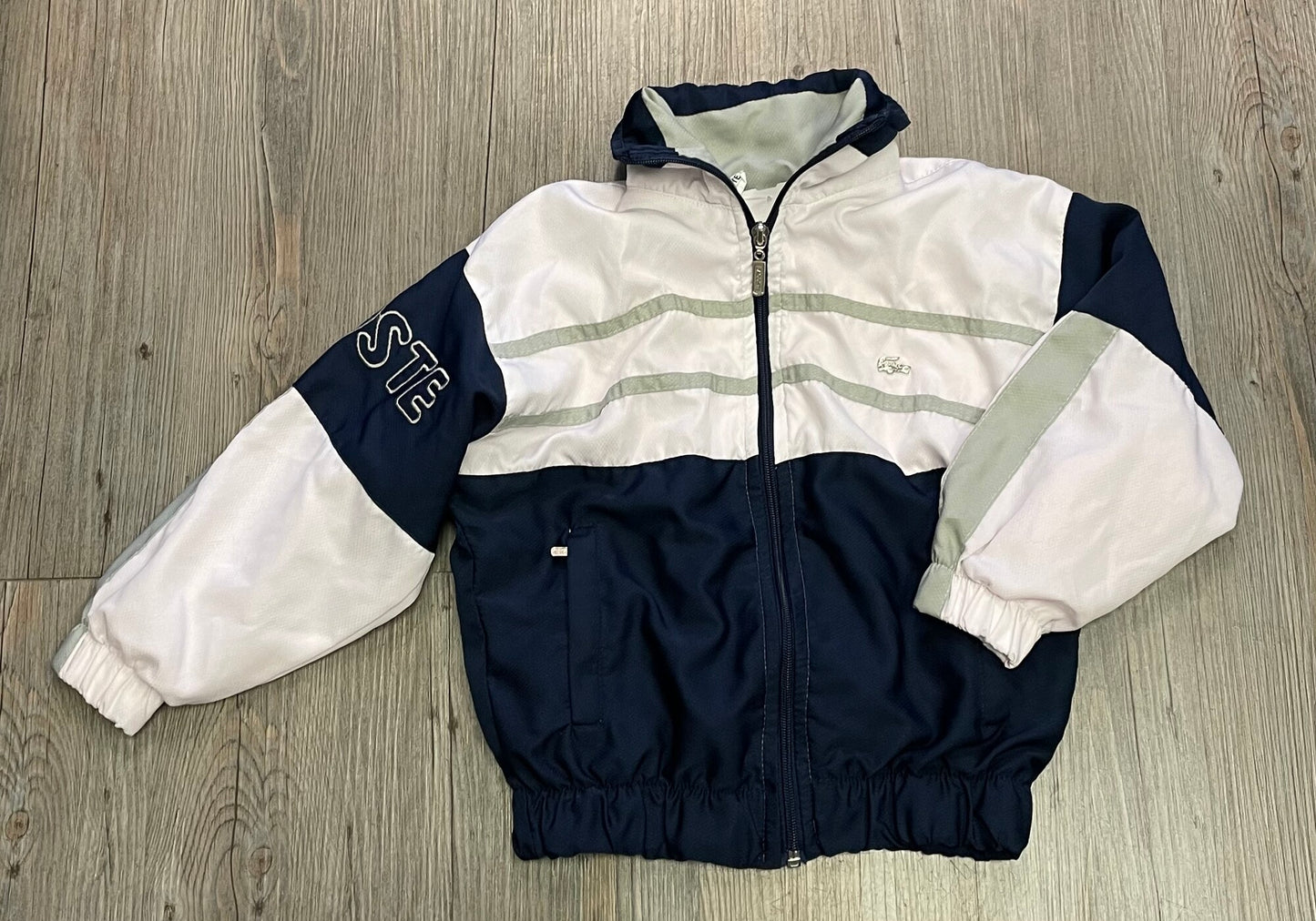 Multi  Lacoste Lined Spring Jack, 3-4Y
