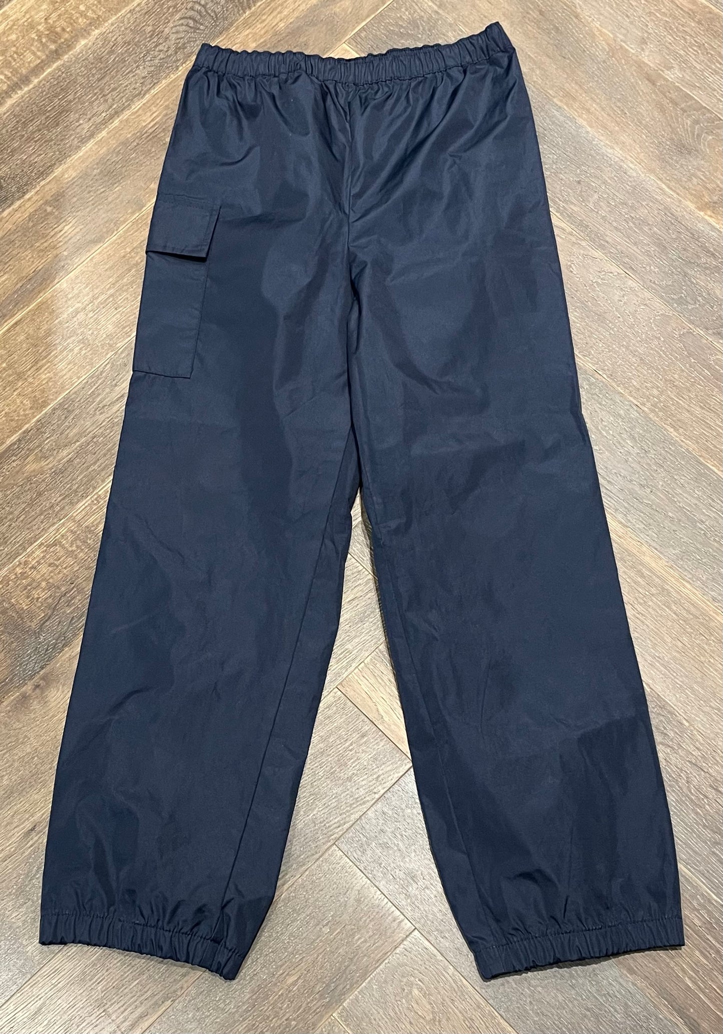 Navy  Oshkosh Rain Pants, 8Y