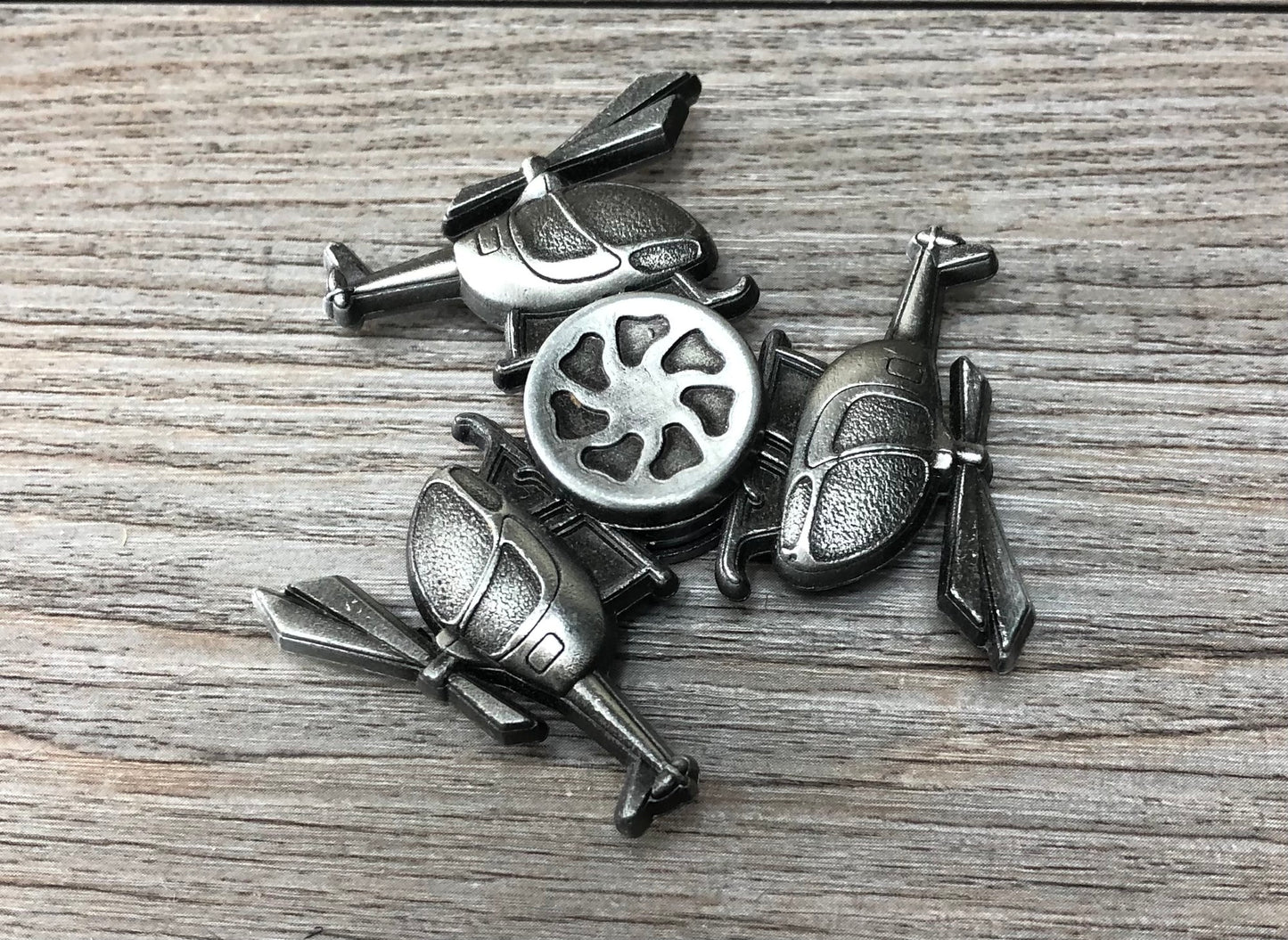 Metal  Helicopter Fidgit Spinner, Small