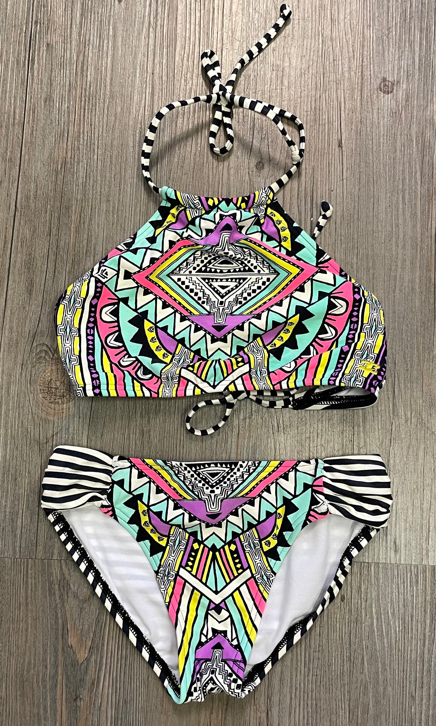 Multi  Billabong 2pc Bathing Sui, 8Y